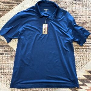 RedHead NWT Men's Blue Polo Shirt XL
